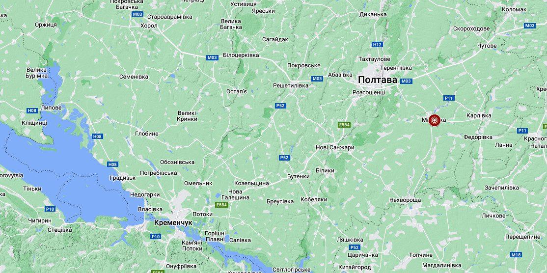 Сьогодні на Полтавщині стався землетрус