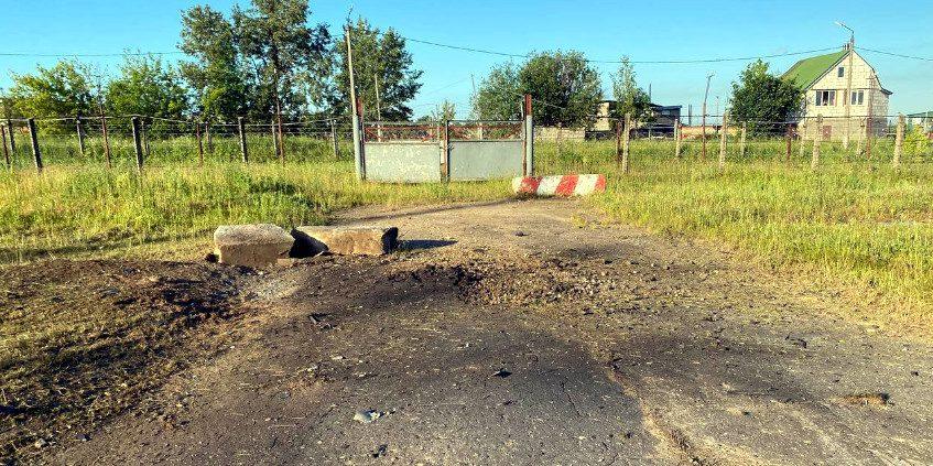 На росії у Підмосков’ї, біля військової частини, впали безпілотники (відео)