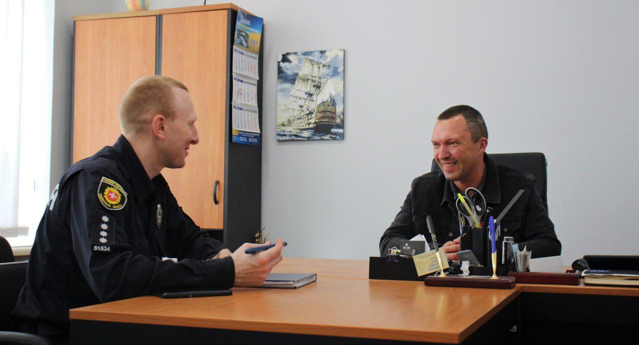 Дільничий офіцер Рівненщини приймає вітання