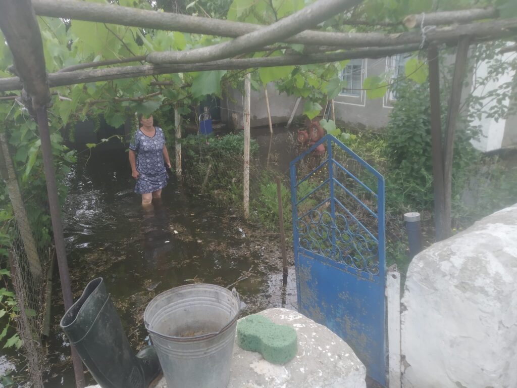 Затоплене обійстя