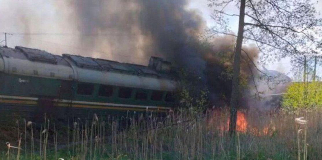 У Мелітополі в локомотивному депо знищено тепловоз окупантів