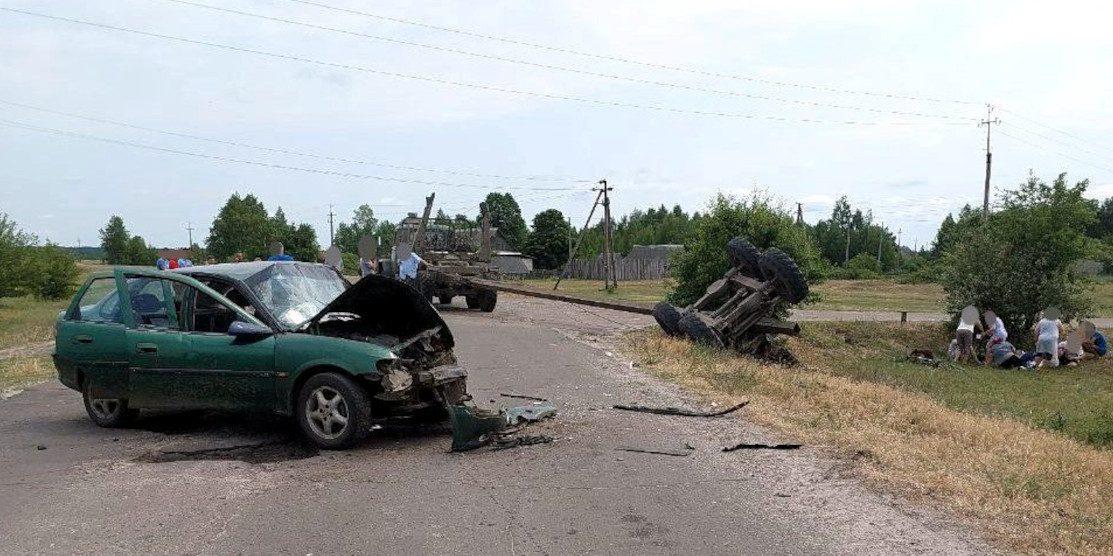 На Сарненщині п’яний спричинив ДТП: травмувався він та двоє пасажирок