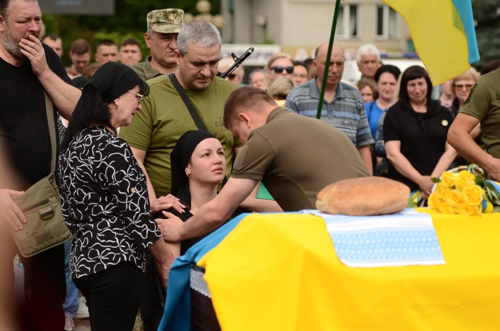 Похорон Олега Андрущака і Андрія Ципрука.