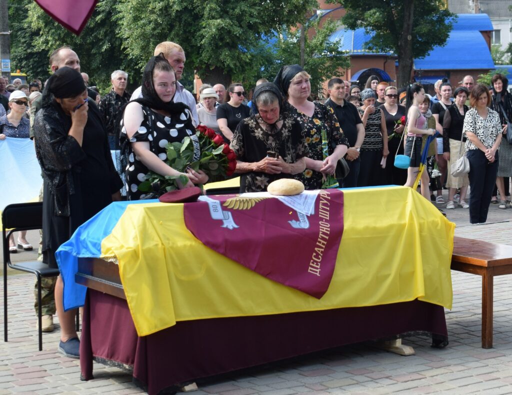 Похорон Леоніда Поліщука