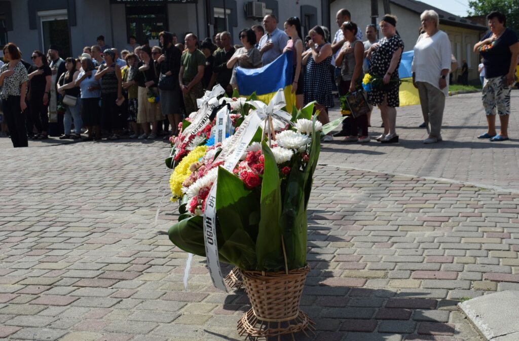 Похорон Леоніда Поліщука