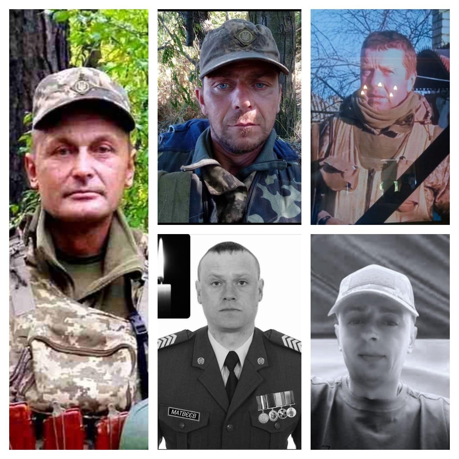 П’ять захисників провела Рівненщина в останню дорогу