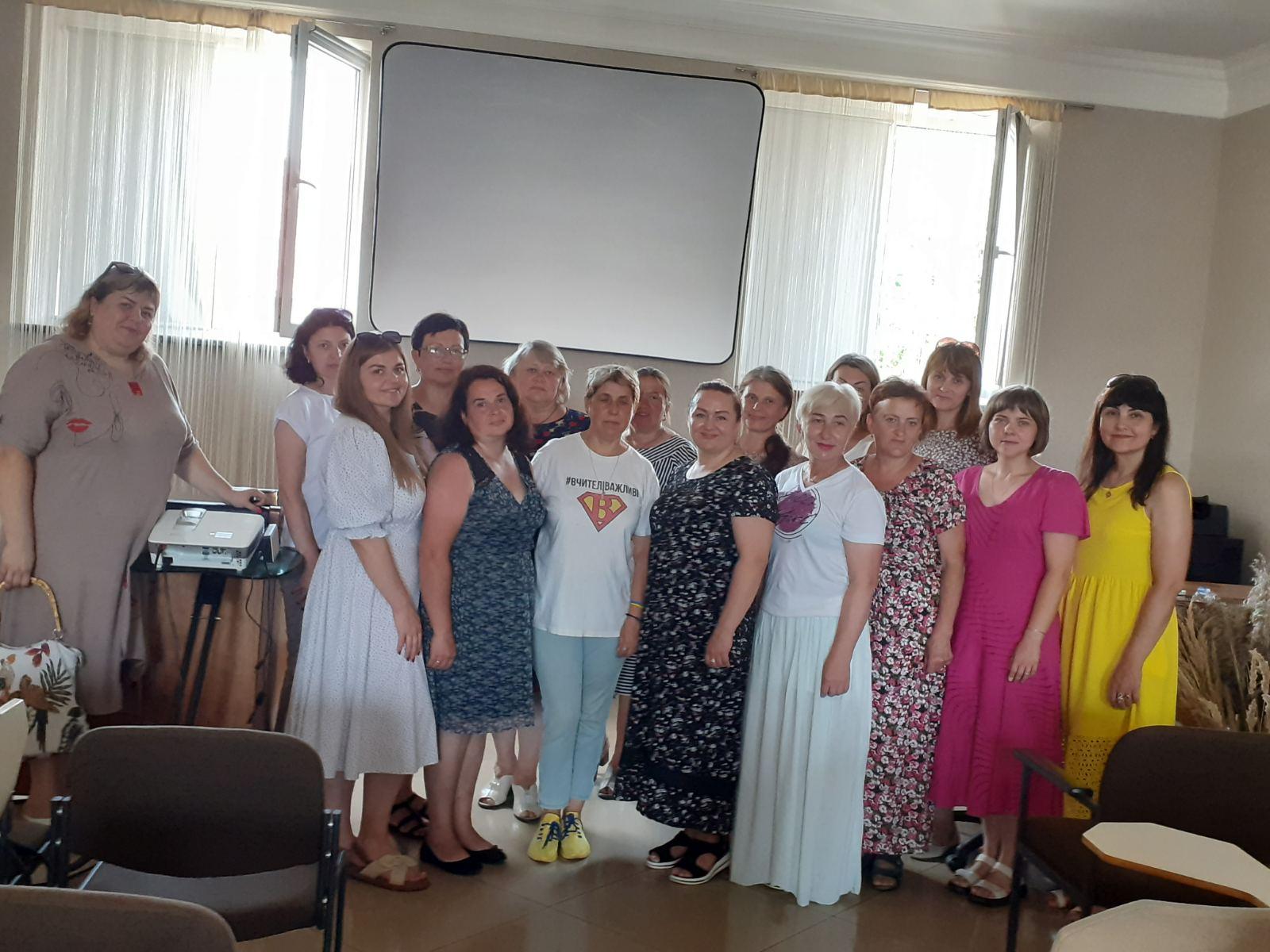 Педагоги Сарненської громади зустрілися з легендарною вчителькою з Мелітополя