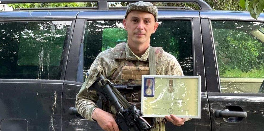 Військовий з Рівненщини отримав відзнаку від Президента «За оборону України»