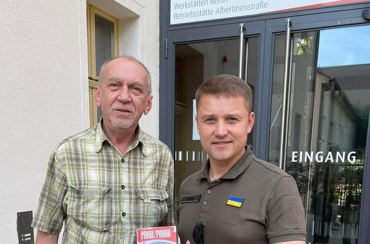 Мер Рівного у Берліні зустрівся з відомим земляком