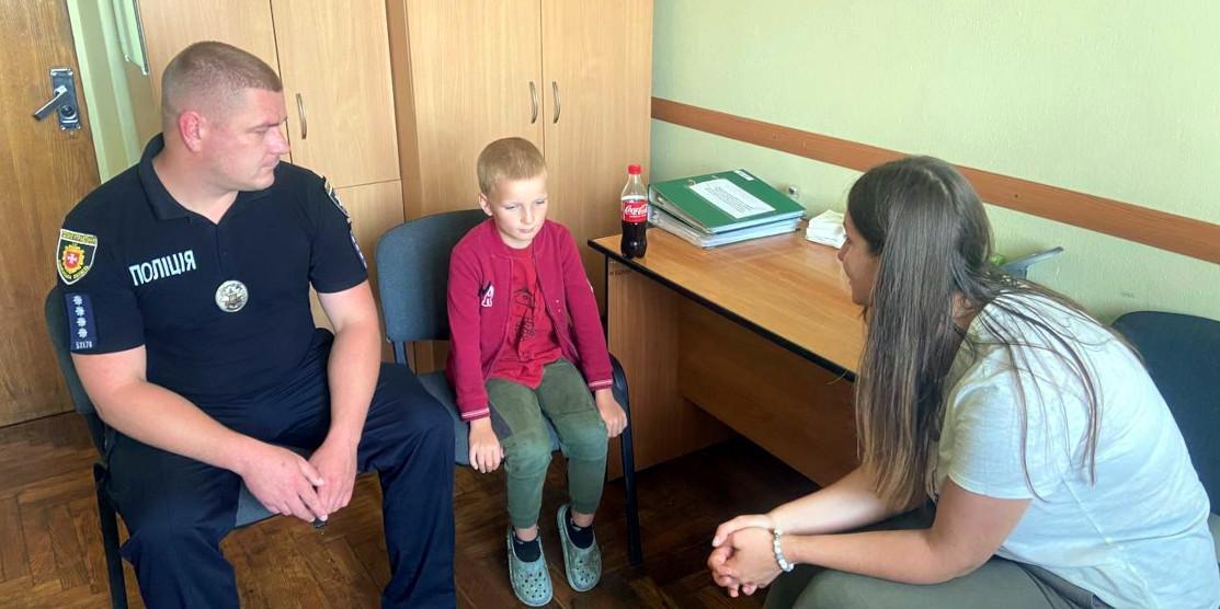 Поліцейський розшукав малолітнього втікача