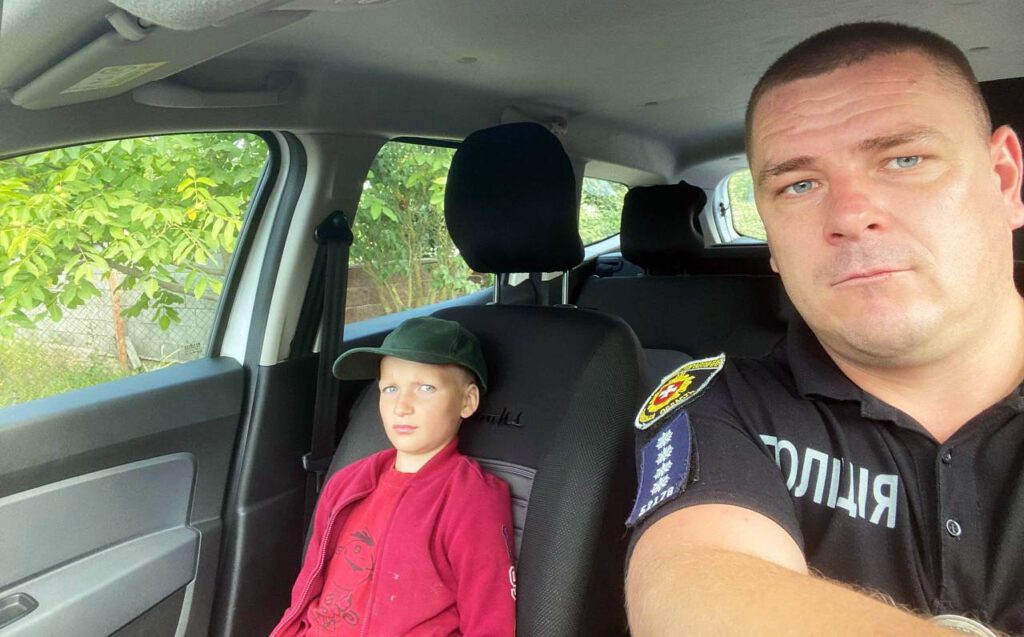 Малолітній втікач знайшовся