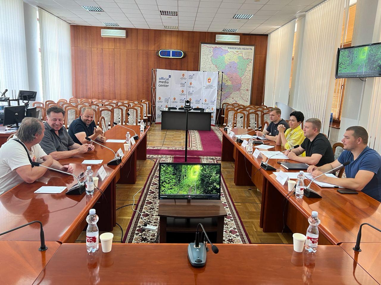 Австрійські партнери зустрілись із очільником Рівненщини