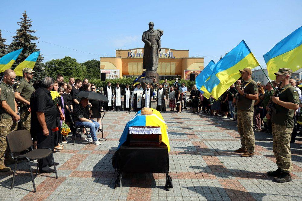 Похорон Олександра Муравського.