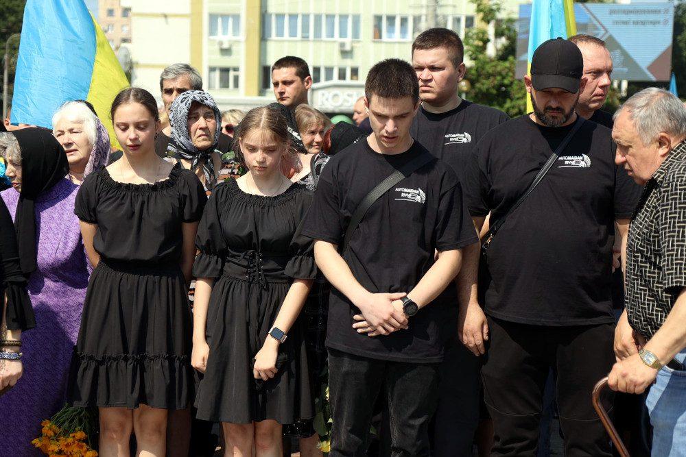 Похорон Олександра Муравського.