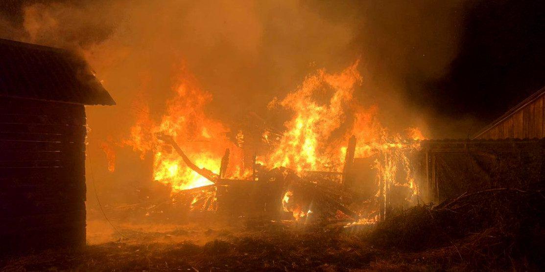 У Мощонах горів приватний житловий будинок