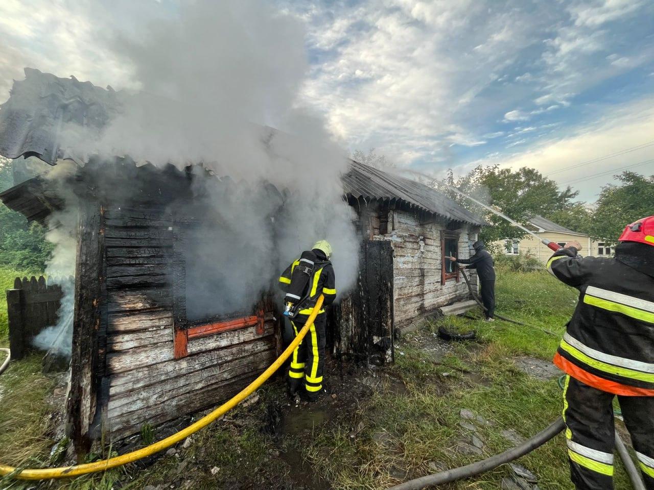 Пожежа на Сарненщині ліквідована, обійшлося без жертв
