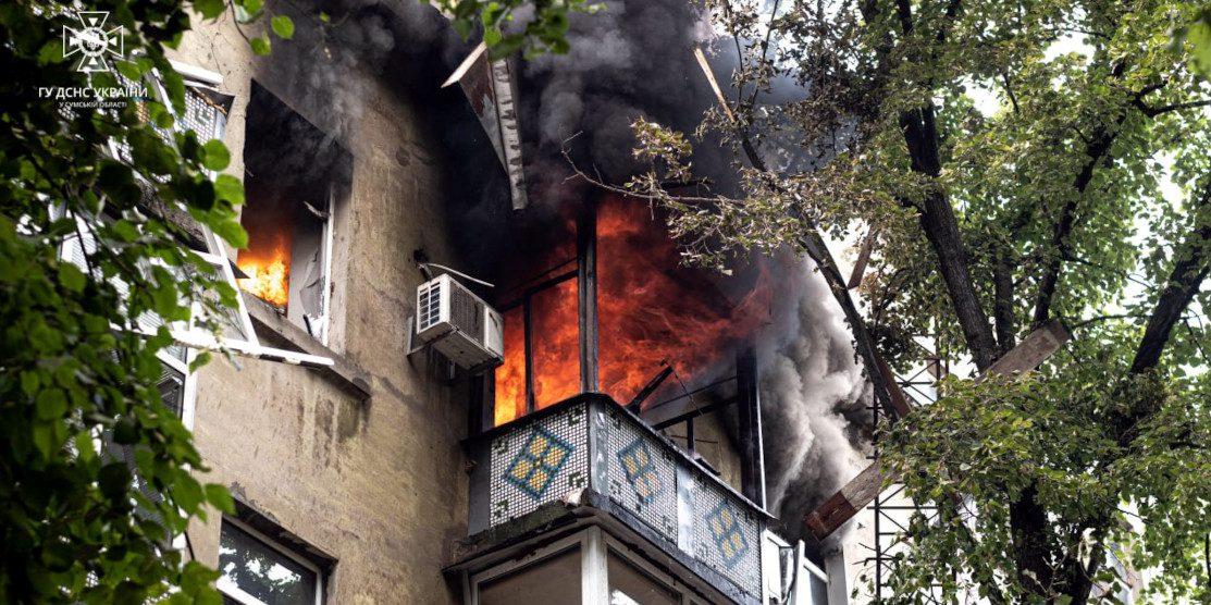 Наслідки атаки рф по Сумах показали в ДСНС (фото)