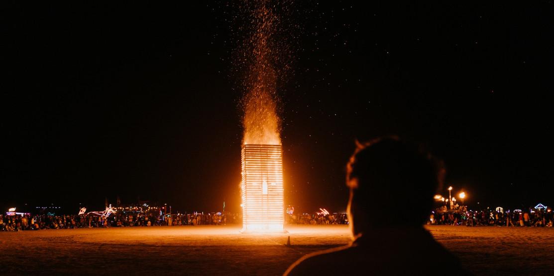 Burning Man-2023: Український птах “Фенікс” відродився з попелу