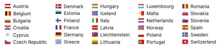 Країни, які вимагають ETIAS/