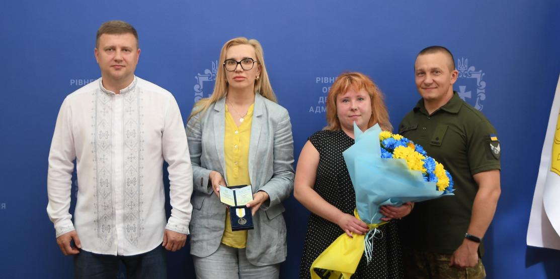 На Рівненщині вручили нагороди до Дня Незалежності