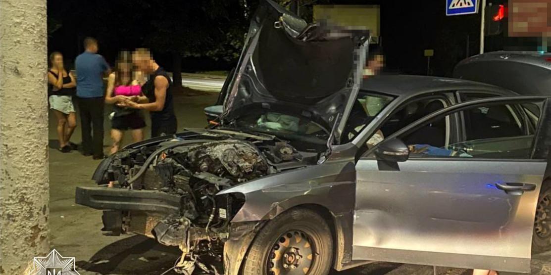 Нічне ДТП в Рівному через кермування в нетверезому стані