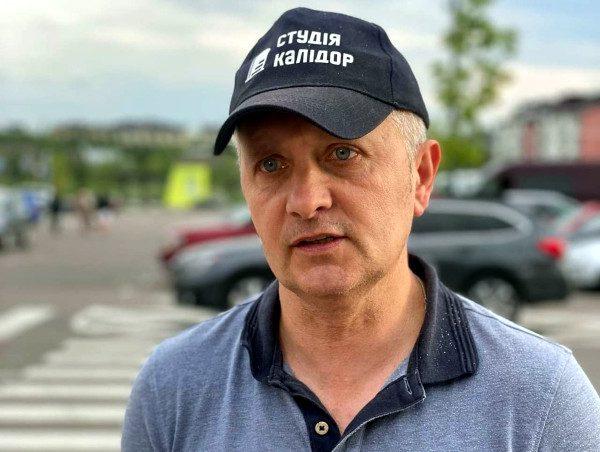 Волонтер Руслан Алексіюк.