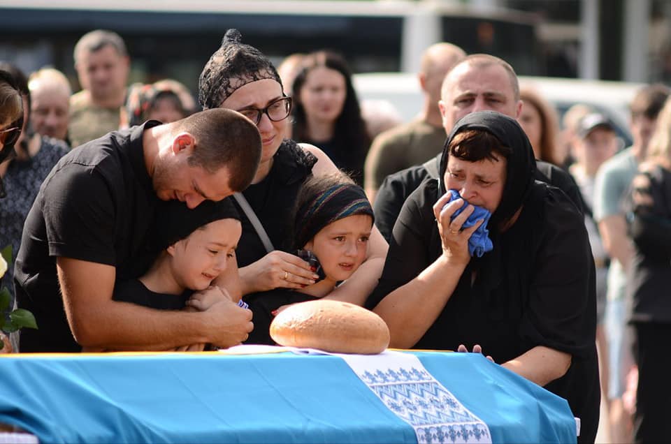 Похорон Олександра Балашова.