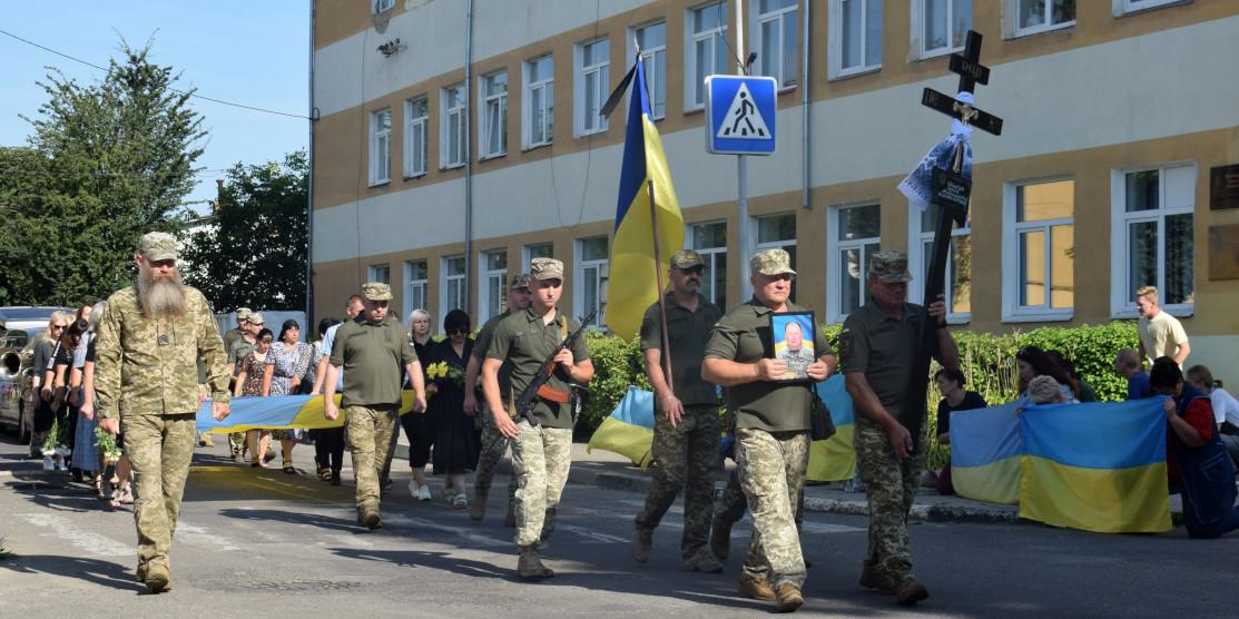 Сьогодні попрощались з Сергієм Шимчуком – героєм, який загинув за нашу свободу