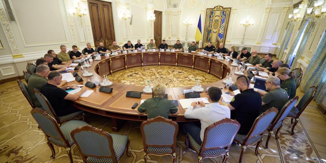 Президент Володимир Зеленський провів засідання РНБО