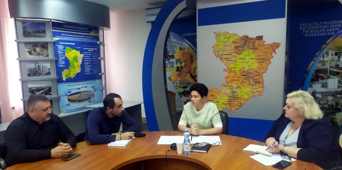 Директор програм Міжнародної православної благодійної організації відвідав Рівненщину