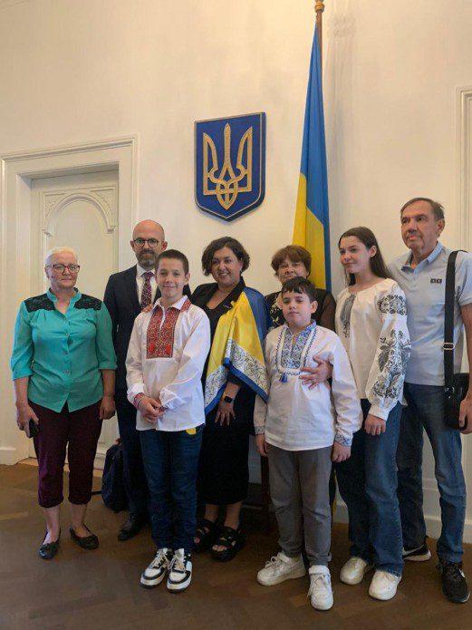 депортовані українські діти