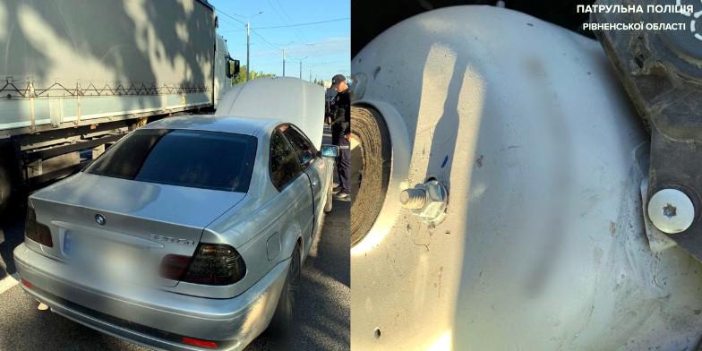 В Рівненському районі патрульні виявили автомобіль-двійник