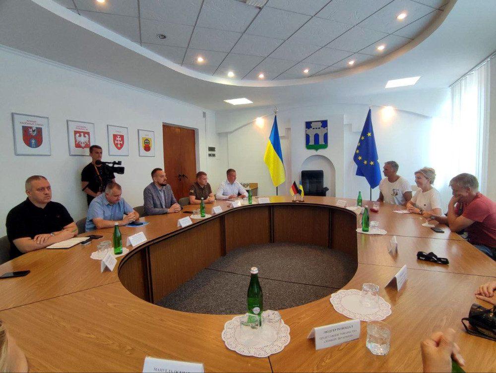 Зустріч із делегацією міста Ессен.