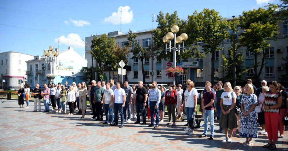 На відкритті виставки.