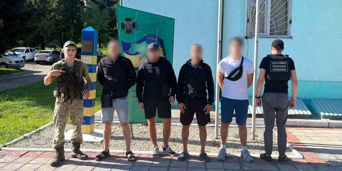 За добу на Закарпатті затримано 34 особи за намагання втекти з України. Серед них були й мешканці Рівненщини