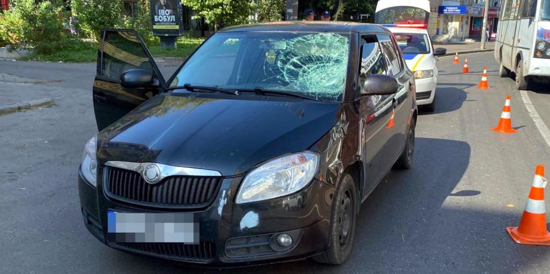 Авто, яке збило неповнолітнього