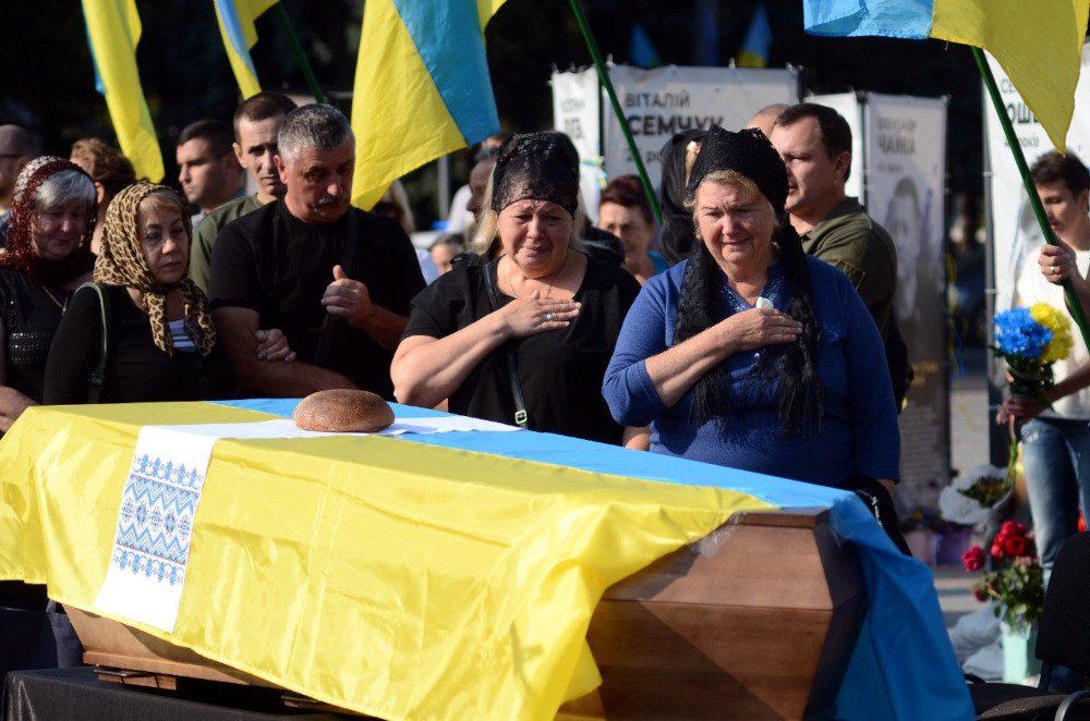 Похорон Дмитра Ільчука.
