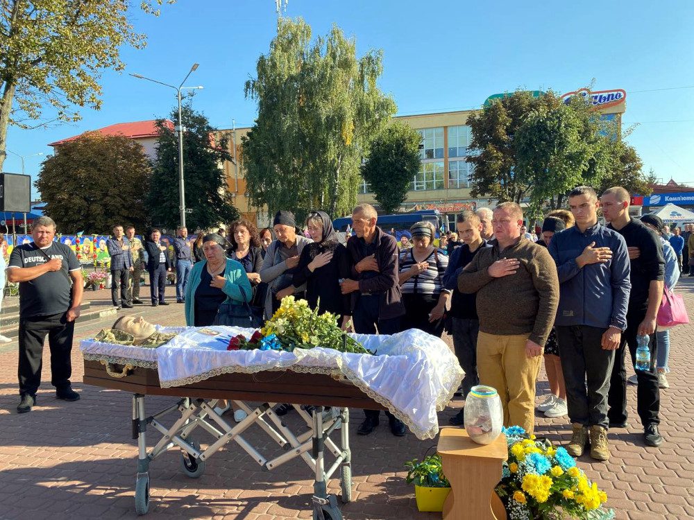 Похорон Олександра Киріши.