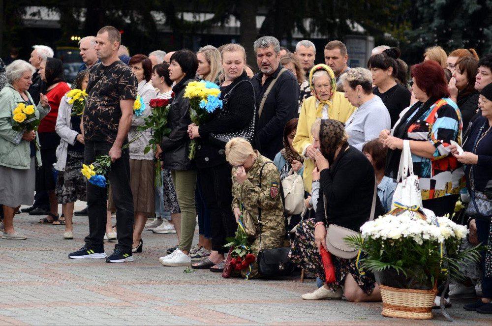 Похорон Валерія Петрицюка і В'ячеслава Дмитрука.