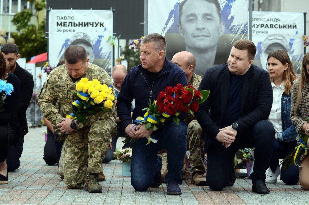 Похорон Валерія Петрицюка і В'ячеслава Дмитрука.