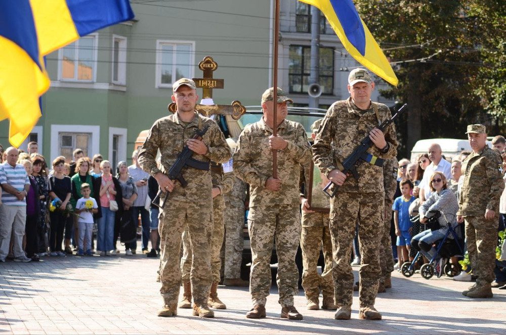 Похорон Романа Корнійчука
