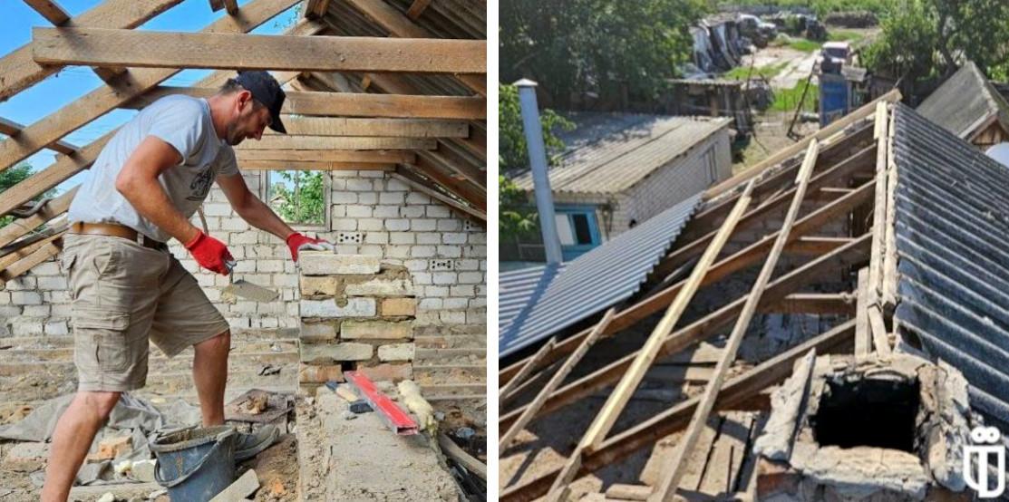 91% будинків у Кочубеївській ТГ Херсонщини вже відновлено