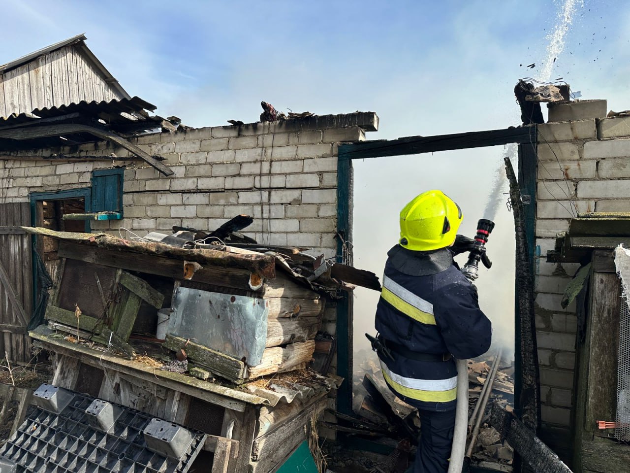Пожежу ліквідували у Рівненському районі
