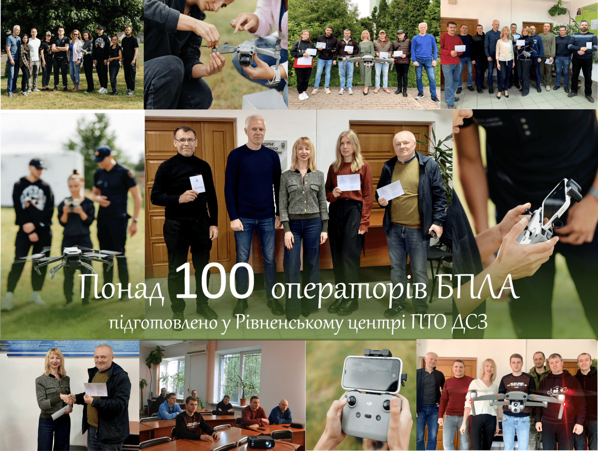 дрони навчання