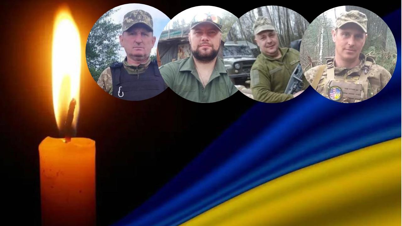 На Рівненщині провели в останню дорогу чотирьох захисників