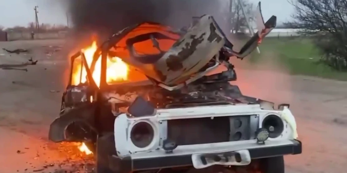 Підірване авто Володимира Малова