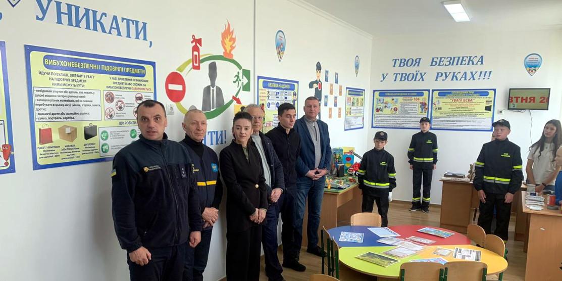 На відкритті класу безпеки.