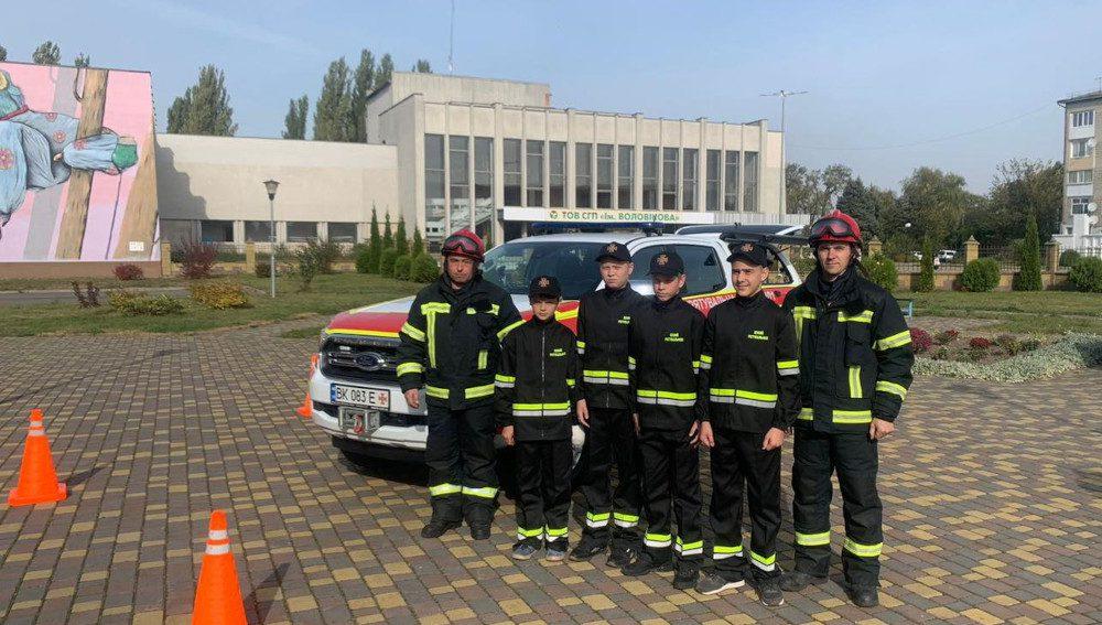 На відкритті класу безпеки.