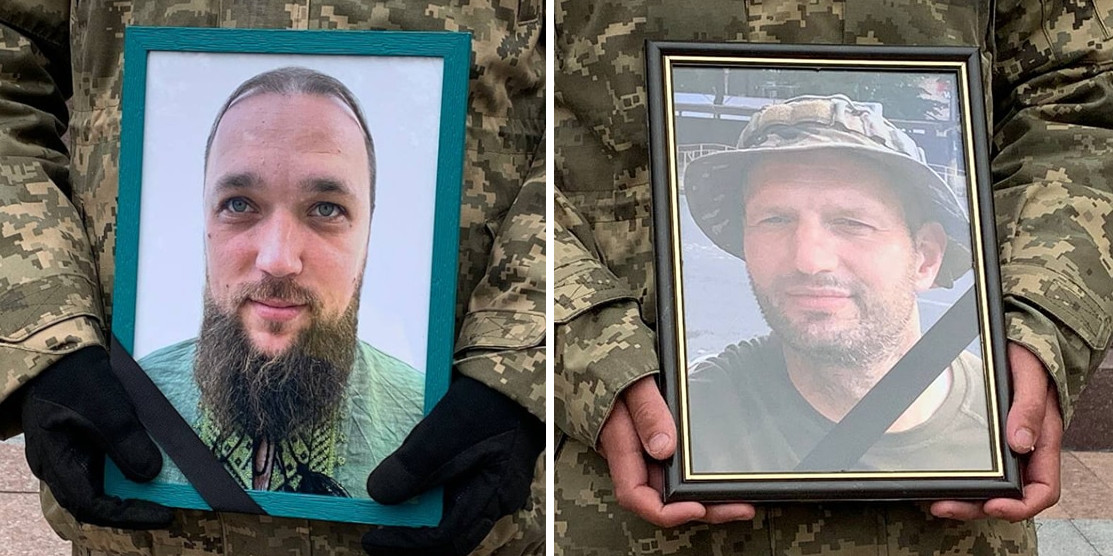 Похорон Дениса Білієнка і Петра Ванніка.
