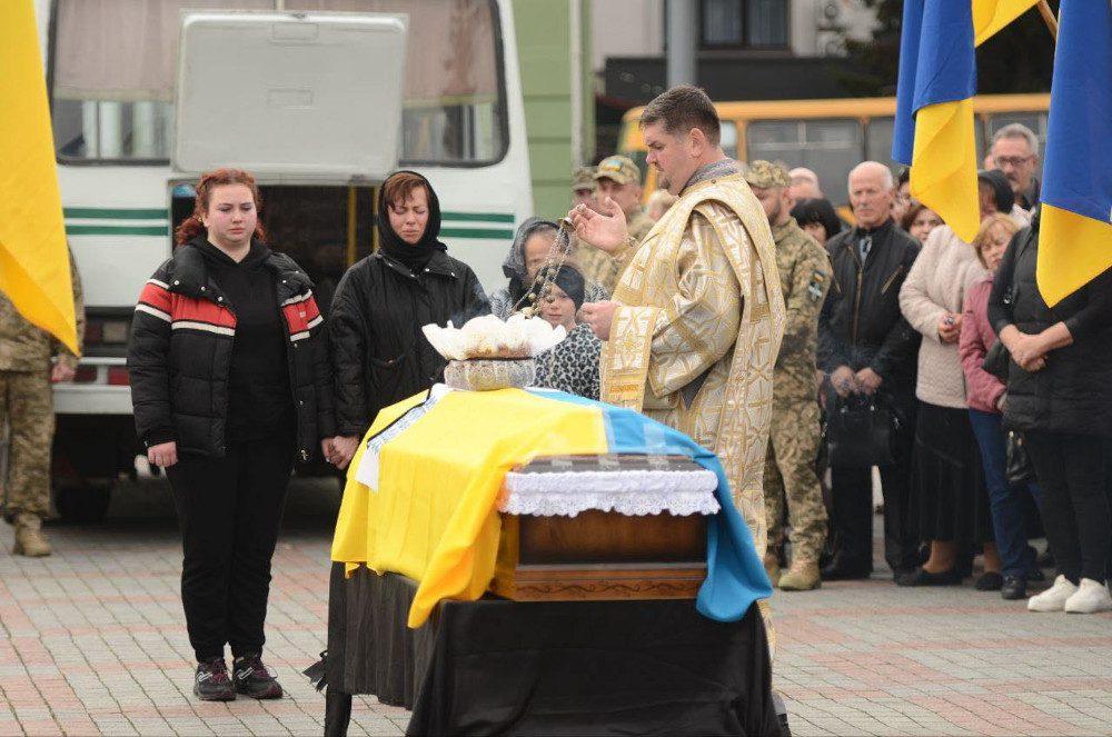 Похорон Івана Довбенка.